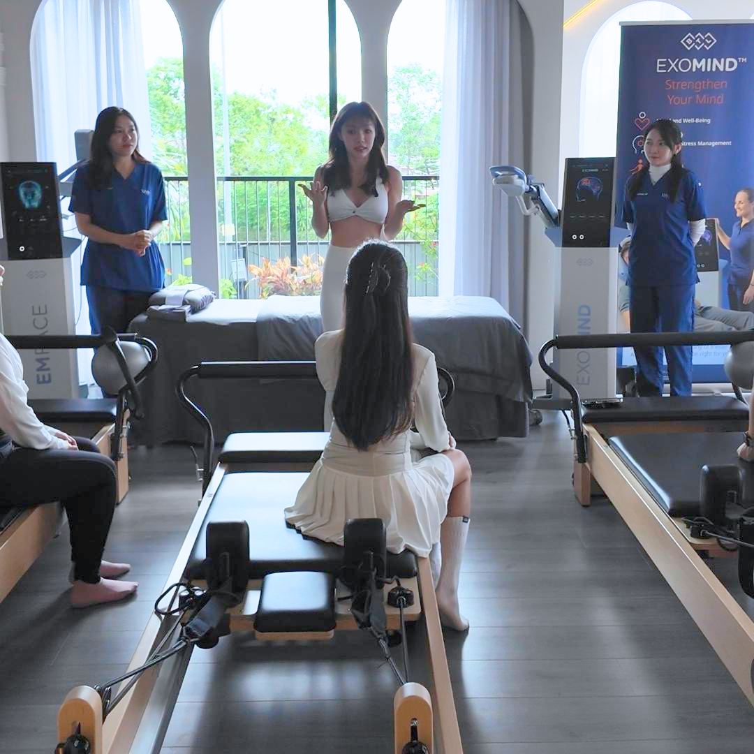 EMFACE & Exomind & Pilate event in JB by Lyvin Clinic